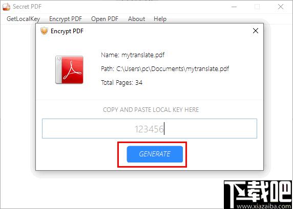 Secret PDF下载,pdf加密,加密软件,文档加密