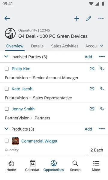 sap cloud for customer app下载,cloud4custex,销售app,管理app