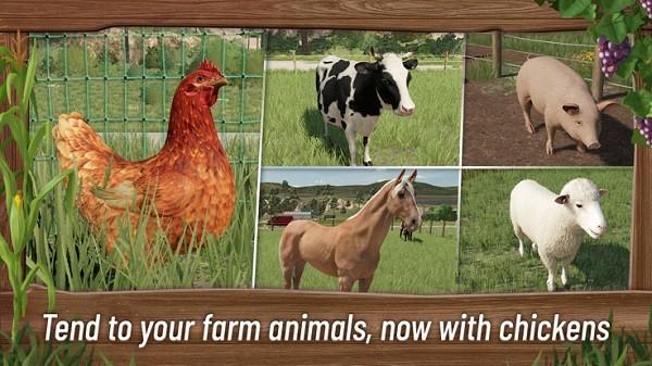 模拟农场23手机版(farming simulator 23)下载,模拟农场23,农场游戏,经营游戏
