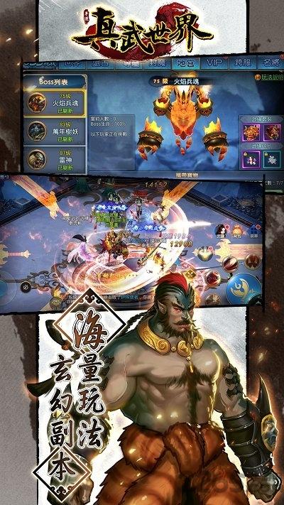 真武世界内购破解版下载,真武世界,武侠手游,挂机手游,动作手游